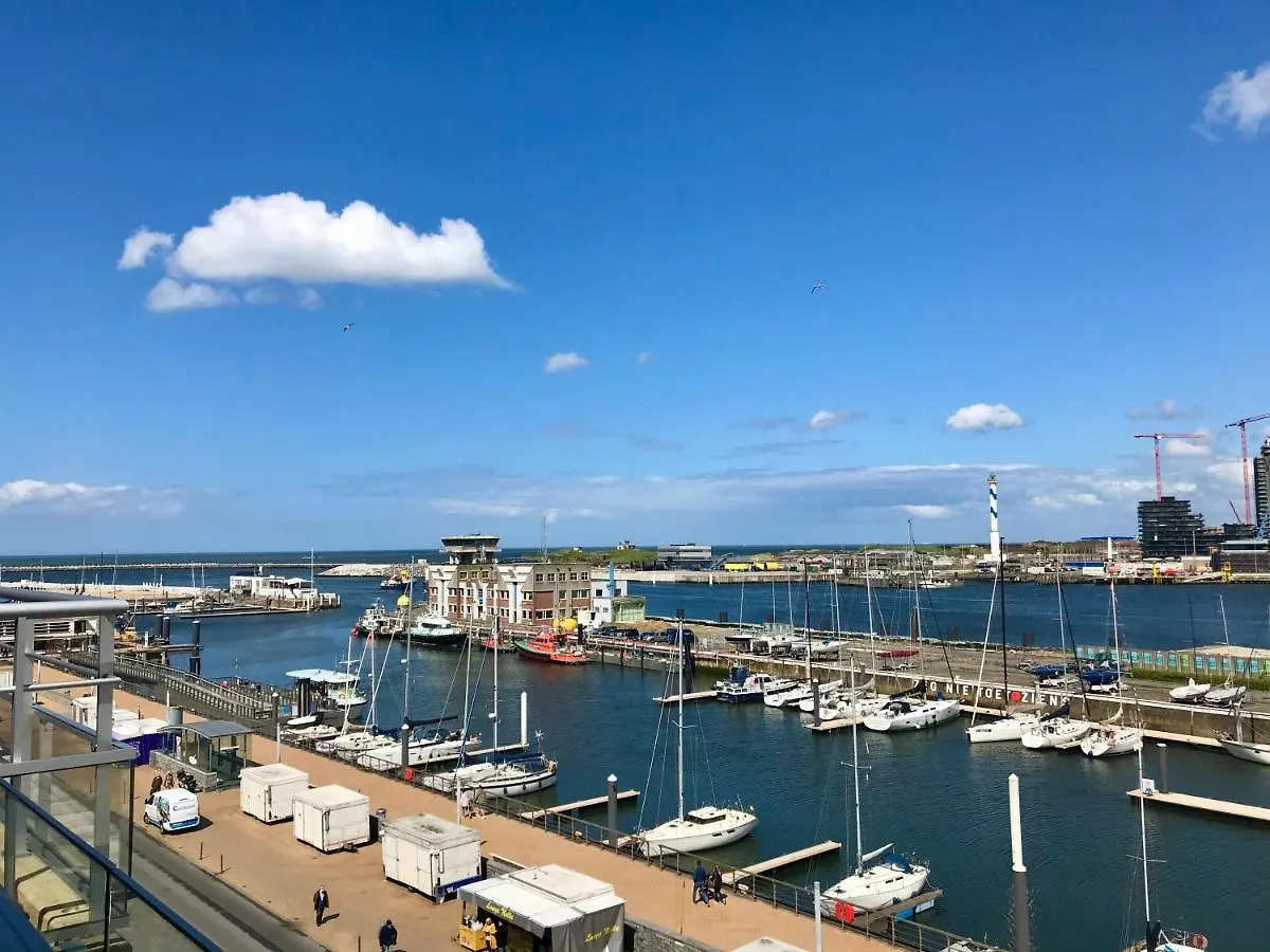 Appartement Cousteau - Terras, Zeezicht, Marina Ostend 0*,  Belgium